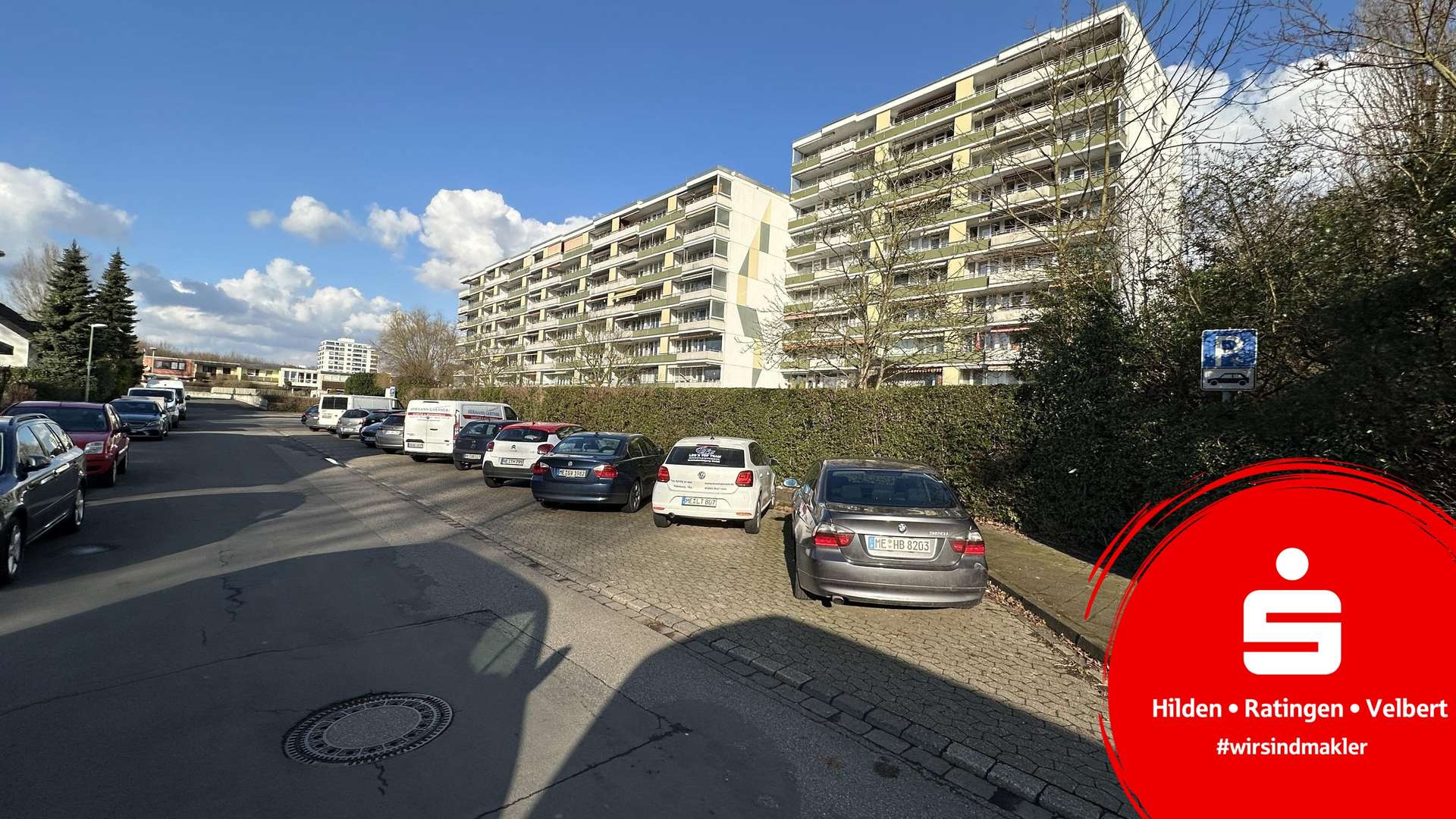 Straßenansicht - Etagenwohnung in 40880 Ratingen mit 78m² kaufen