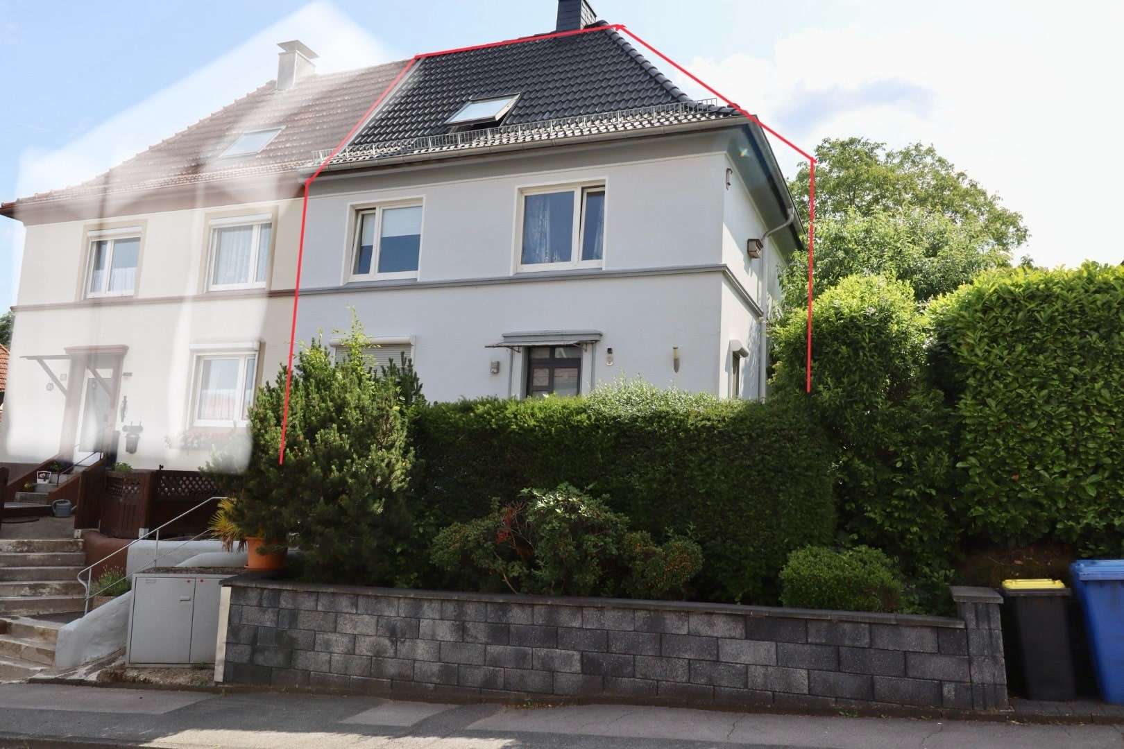 Straßenansicht Straßenansicht - Einfamilienhaus in 42651 Solingen mit 113m² kaufen