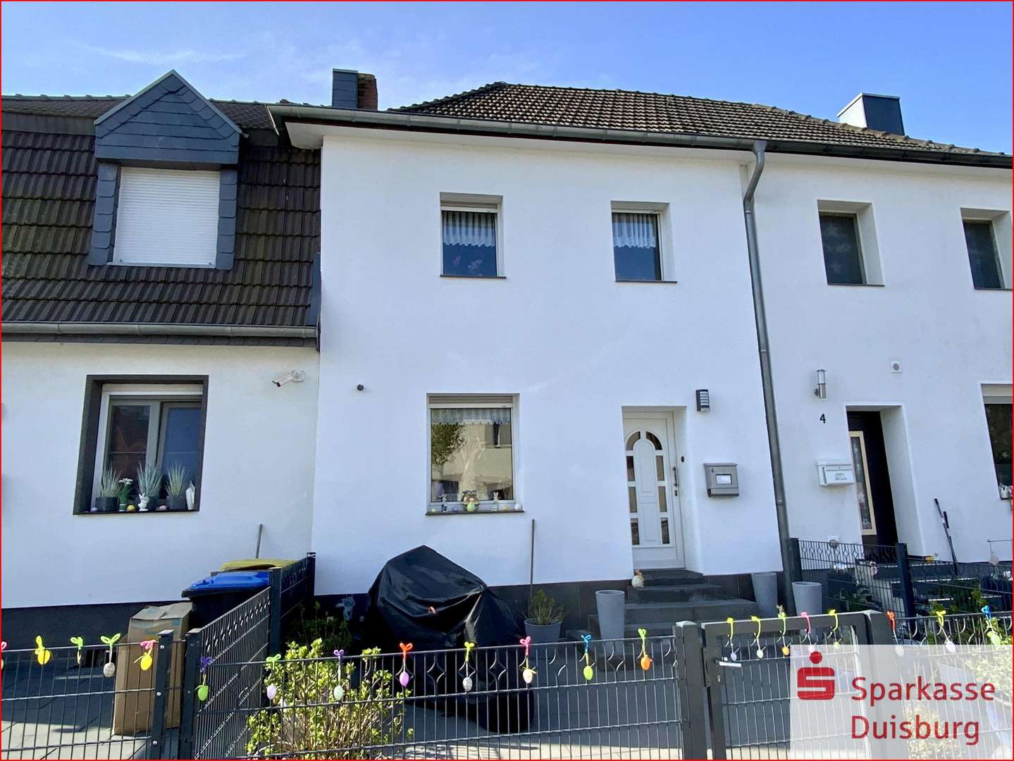 Straßenansicht - Reihenmittelhaus in 47475 Kamp-Lintfort mit 89m² kaufen