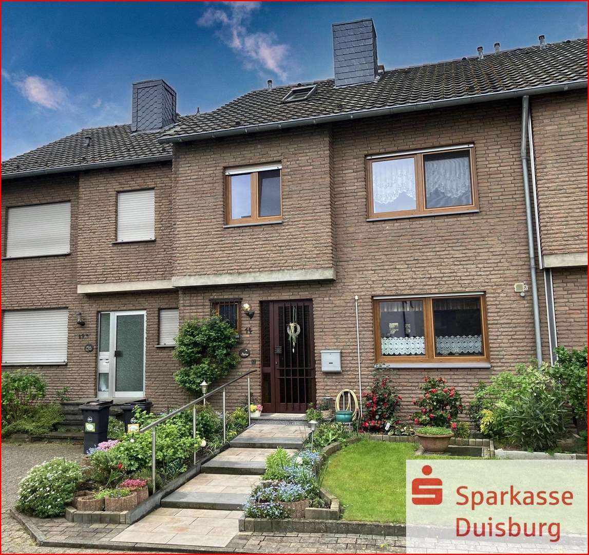 Vorderansicht Vorderansicht - Reihenmittelhaus in 47495 Rheinberg mit 111m² kaufen