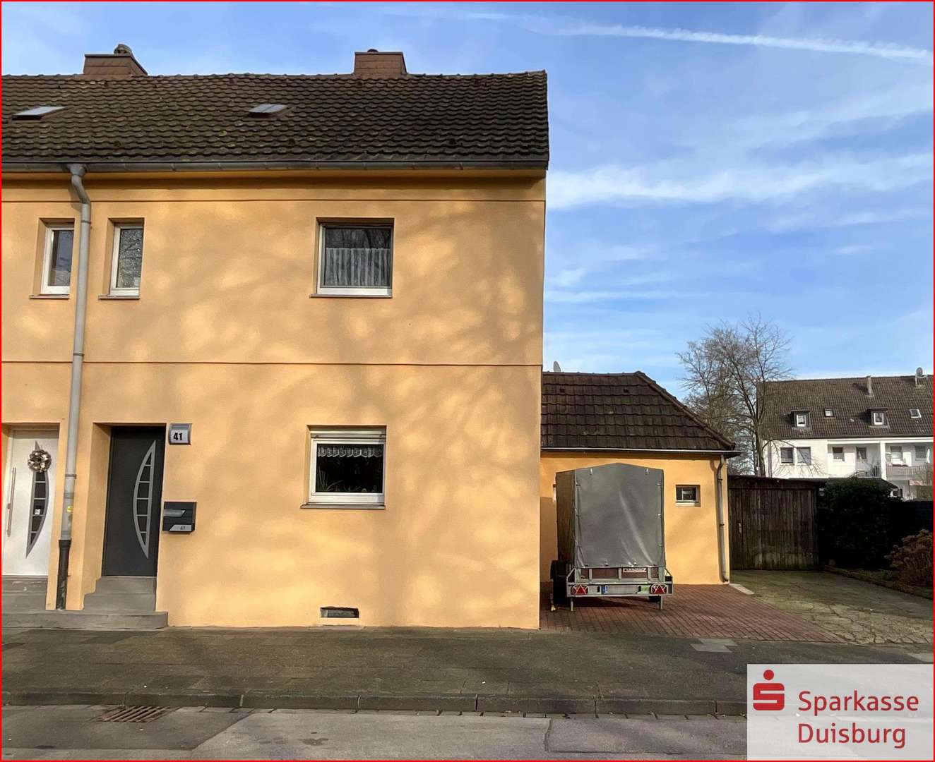 Vorderansicht - Doppelhaushälfte in 47249 Duisburg mit 100m² kaufen
