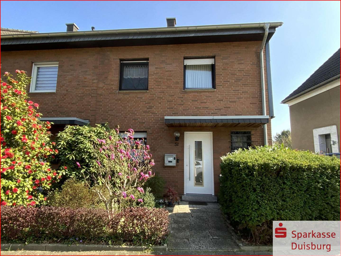 Frontansicht - Reihenendhaus in 47228 Duisburg mit 115m² kaufen