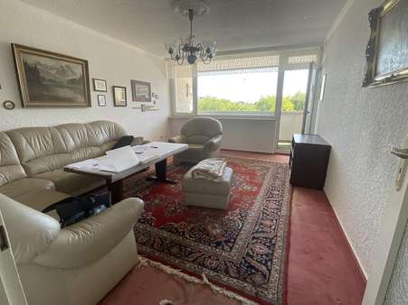 Wohnzimmer 3. OG - Maisonette-Wohnung in 47166 Duisburg mit 82m² kaufen