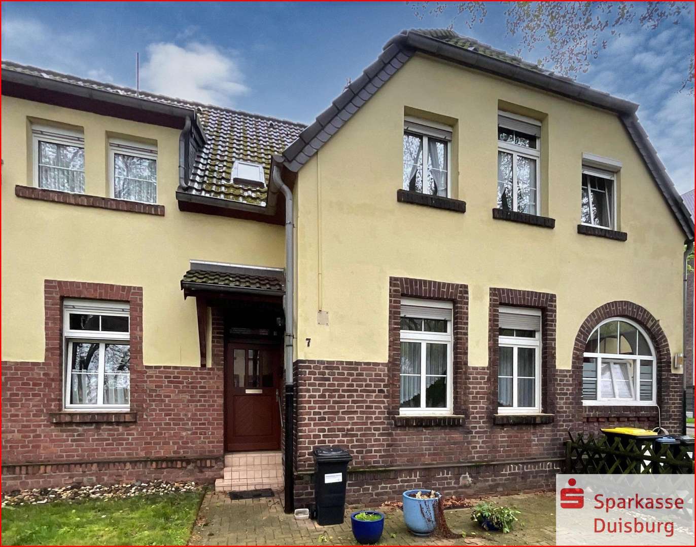 Vorderansicht - Reihenmittelhaus in 47167 Duisburg mit 87m² kaufen