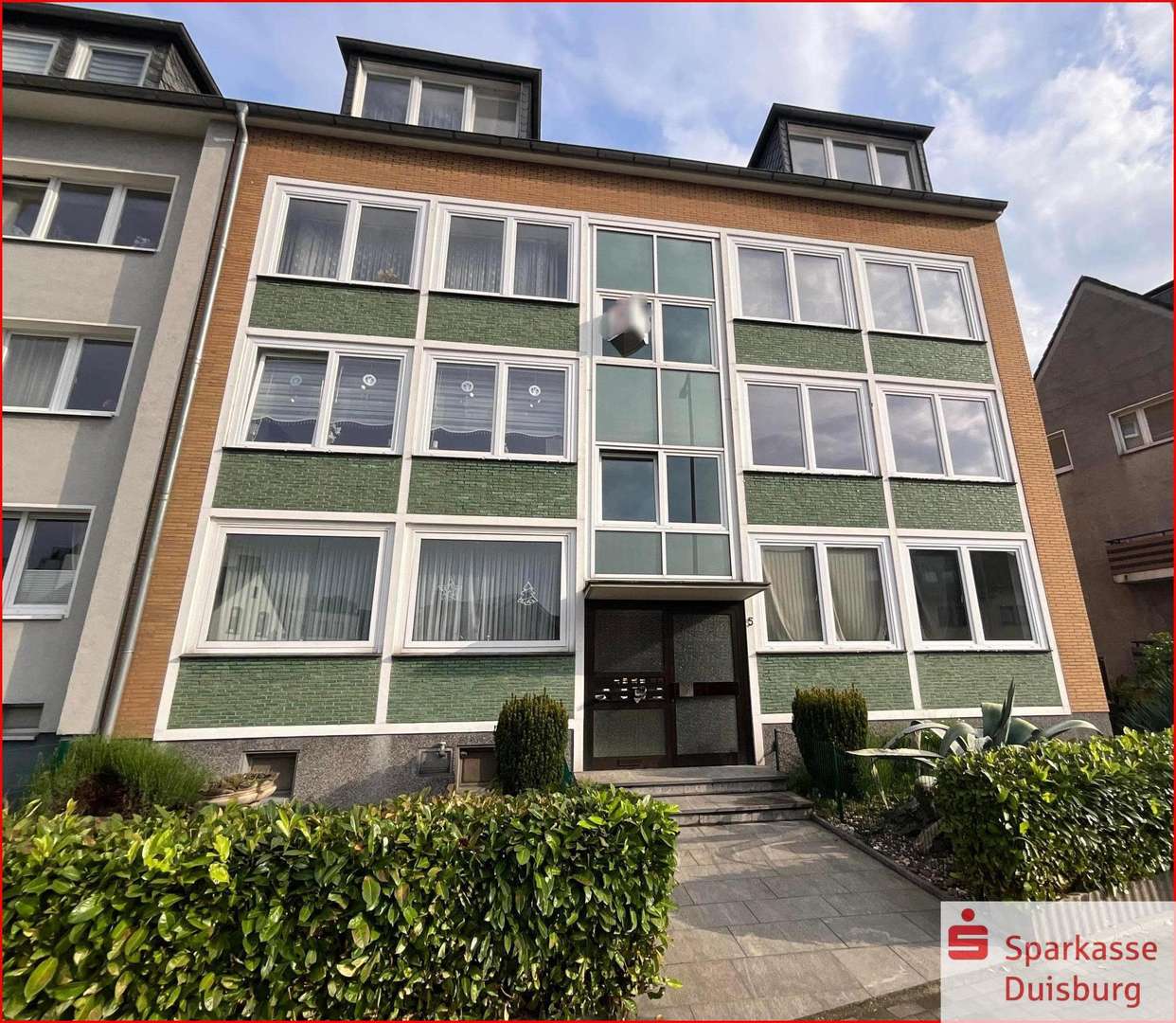 Vorderfront - Zwangsversteigerung Erdgeschosswohnung in 45475 Mülheim mit 63m² kaufen
