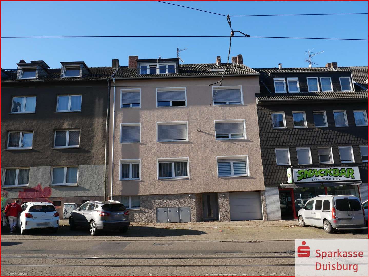 Frontansicht Frontansicht - Zwangsversteigerung Mehrfamilienhaus in 45145 Essen mit 314m² kaufen
