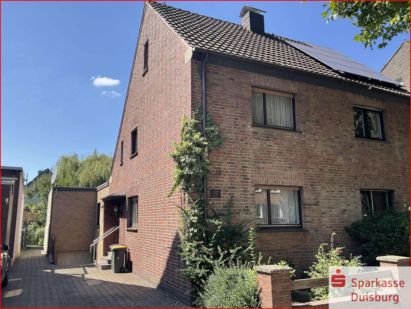 Vorderansicht - Doppelhaushälfte in 47179 Duisburg mit 115m² kaufen