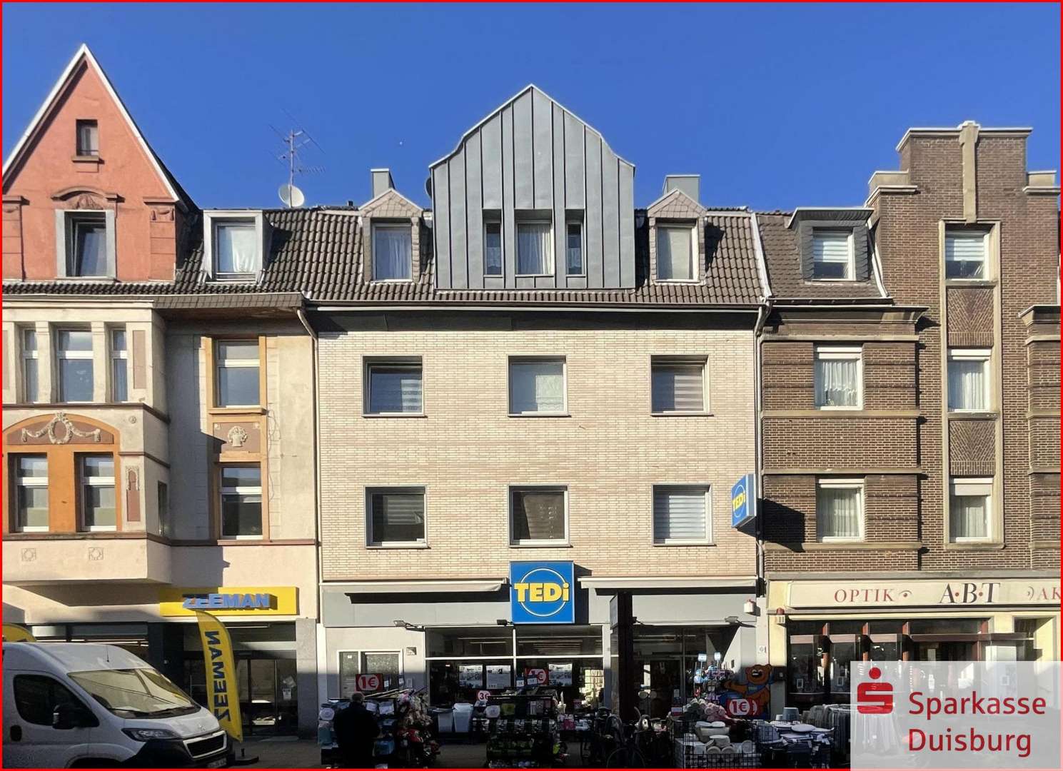 Frontansicht - Wohn- / Geschäftshaus in 47055 Duisburg mit 249m² als Kapitalanlage kaufen