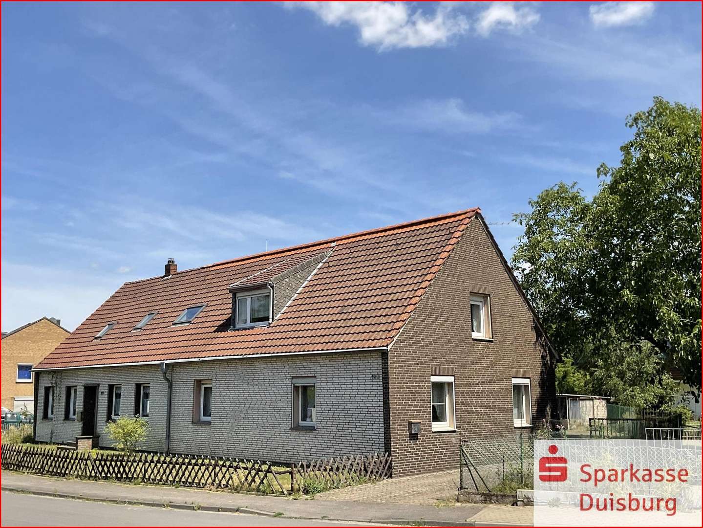 Vorderansicht Vorderansicht - Doppelhaushälfte in 47495 Rheinberg mit 143m² kaufen