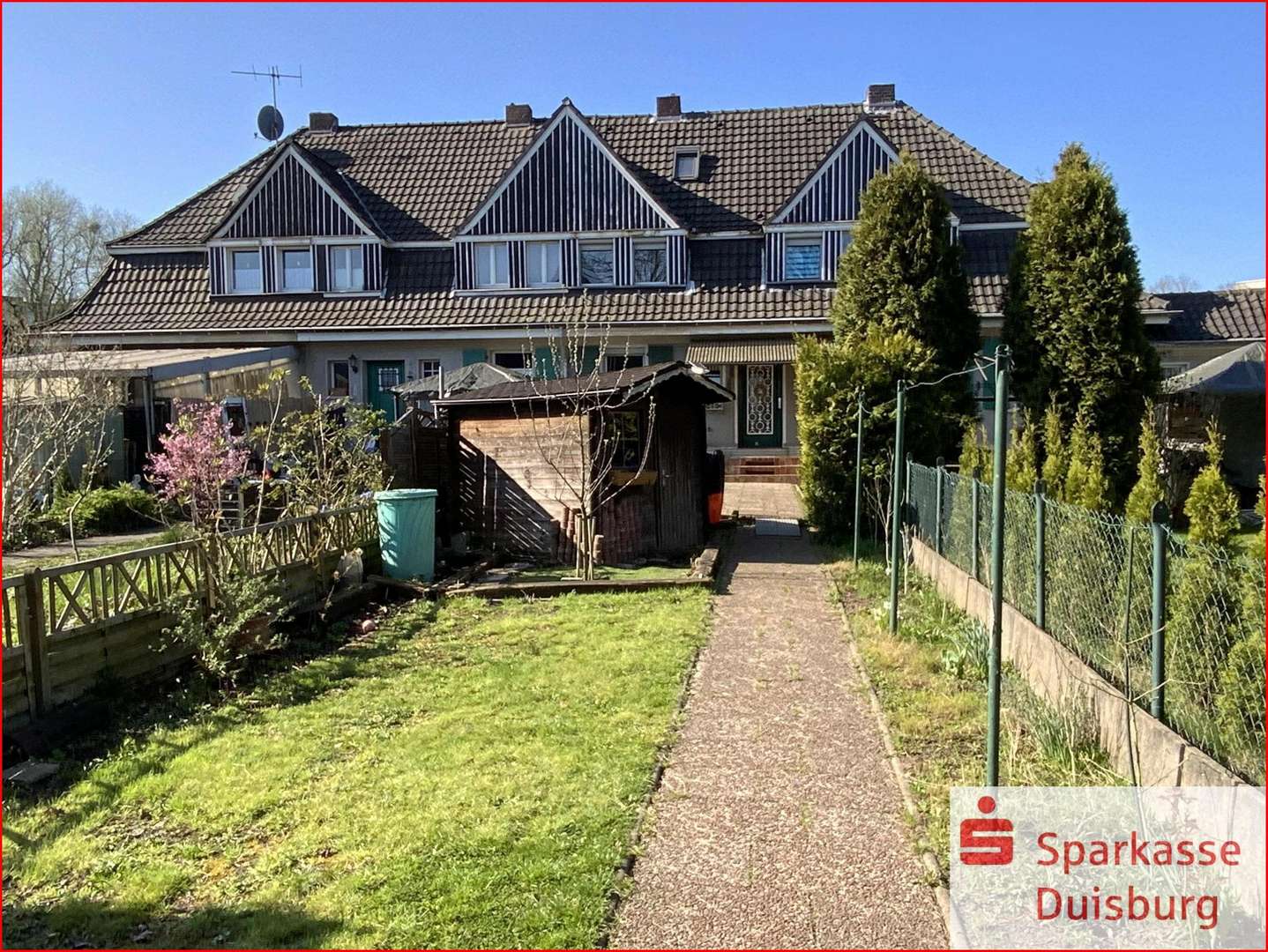 Garten - Reihenmittelhaus in 47198 Duisburg mit 93m² kaufen