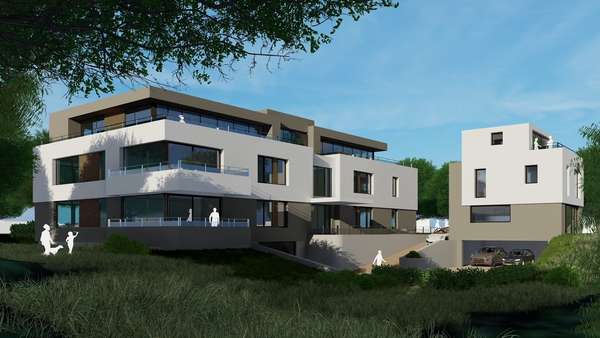Gartenansicht - Maisonette-Wohnung in 46483 Wesel mit 261m² kaufen