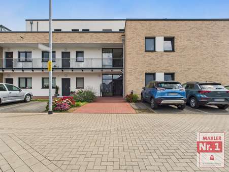 Außenansicht Eingangsbereich - Etagenwohnung in 46499 Hamminkeln mit 72m² kaufen