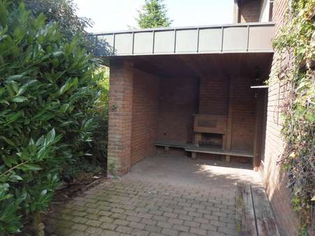 überdachte Terrasse überdachte Terrasse - Zweifamilienhaus in 46483 Wesel mit 239m² kaufen