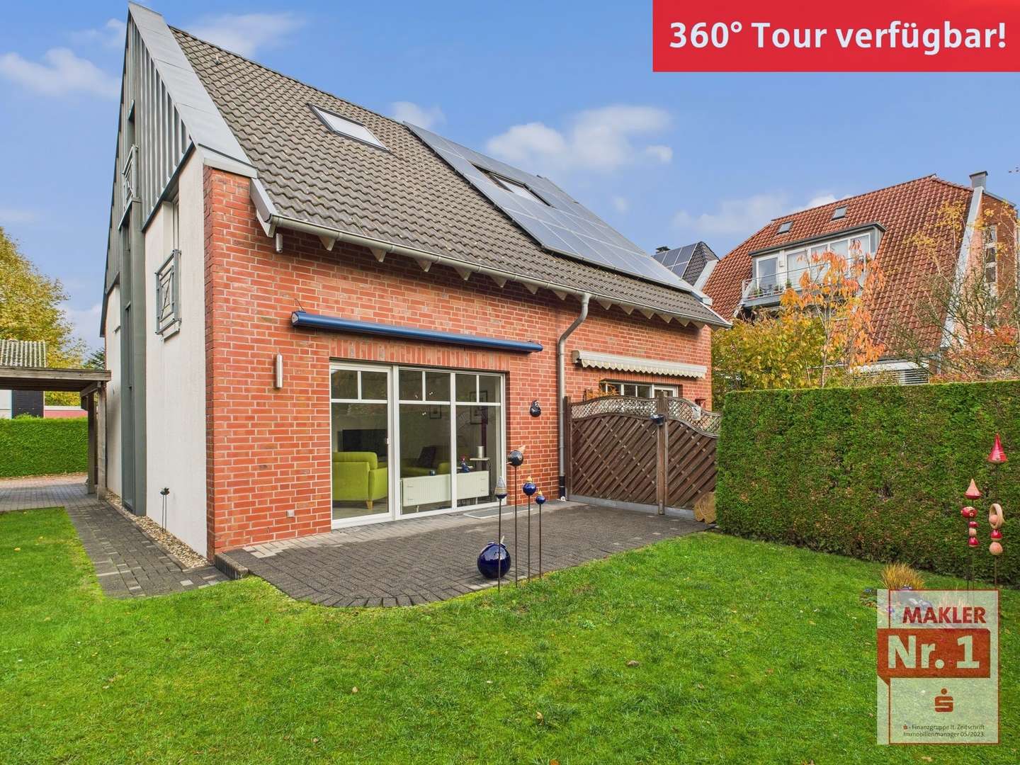 A Rückansicht A Rückansicht - Doppelhaushälfte in 46483 Wesel mit 113m² kaufen