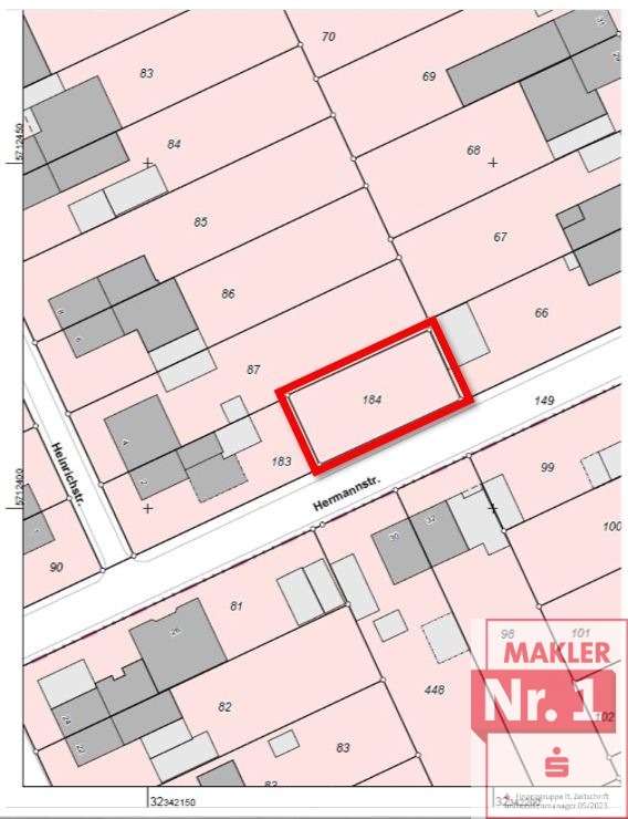 Objekt-Nr. 7331 - Grundstück in 47178 Duisburg mit 261m² kaufen