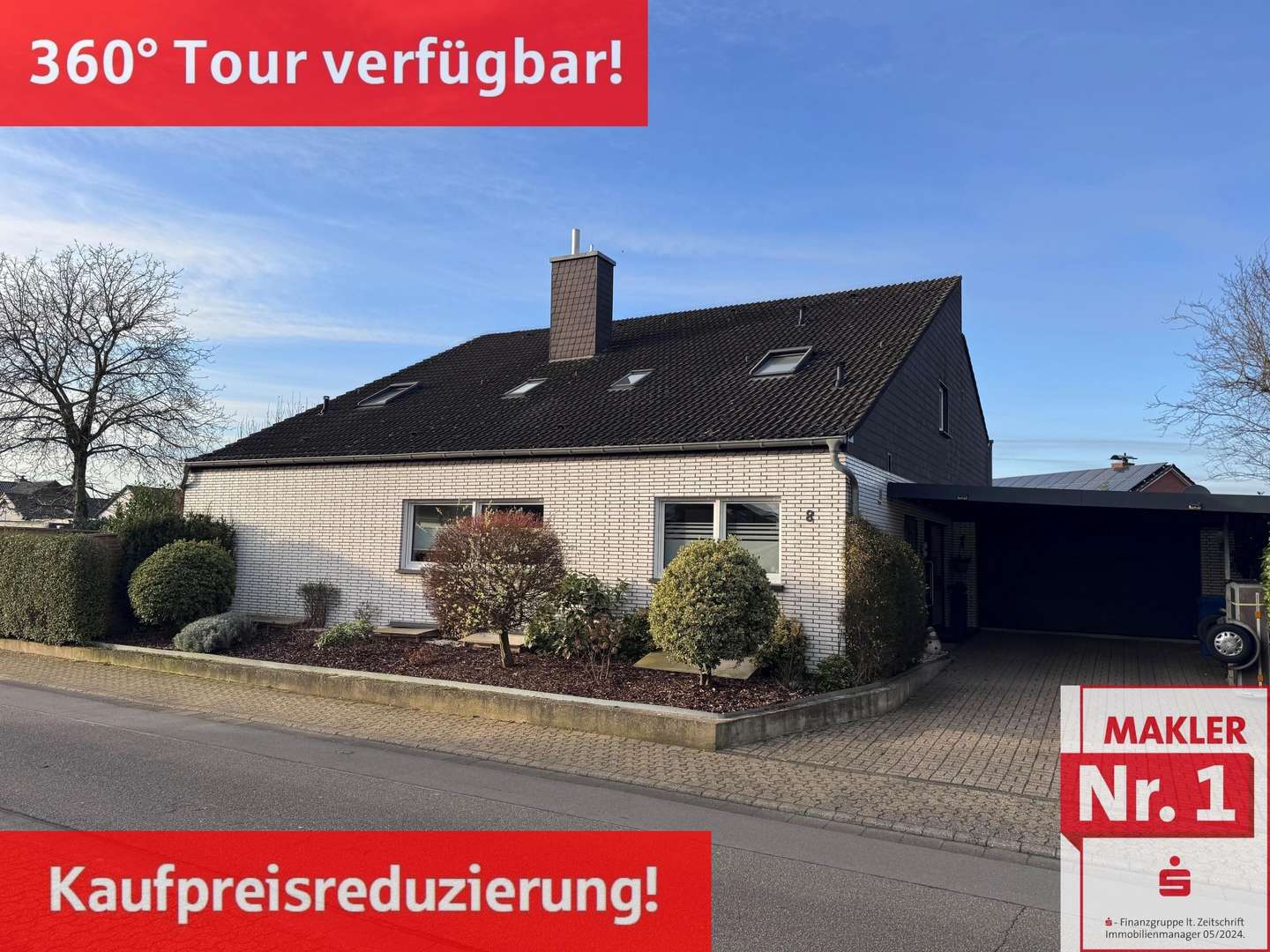 Straßenansicht - Einfamilienhaus in 46499 Hamminkeln mit 199m² kaufen
