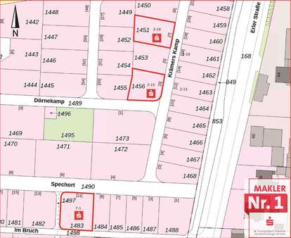 Grundstücke EFH Schermbeck Spechort Grundstücke EFH Schermbeck Spechort - Grundstück in 46514 Schermbeck mit 433m² kaufen