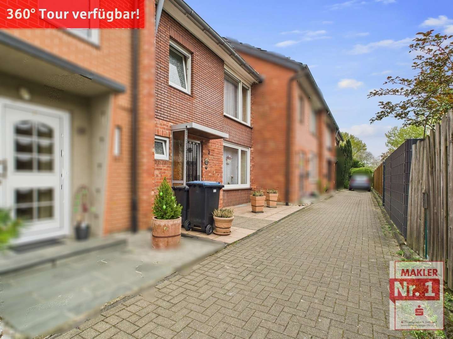 Außenansicht - Reihenmittelhaus in 46487 Wesel mit 72m² kaufen