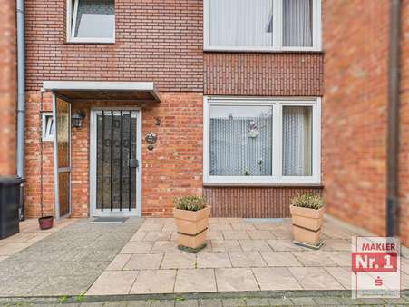Hauseingang - Reihenmittelhaus in 46487 Wesel mit 72m² kaufen