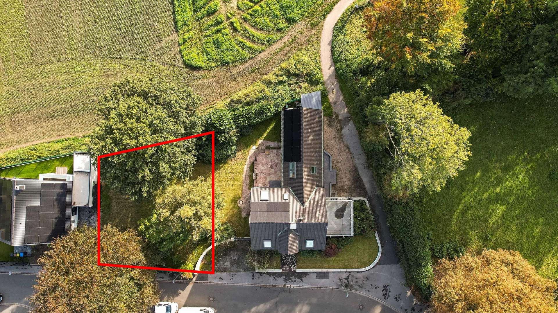 Drohnenaufnahme - Grundstück in 45896 Gelsenkirchen mit 480m² kaufen