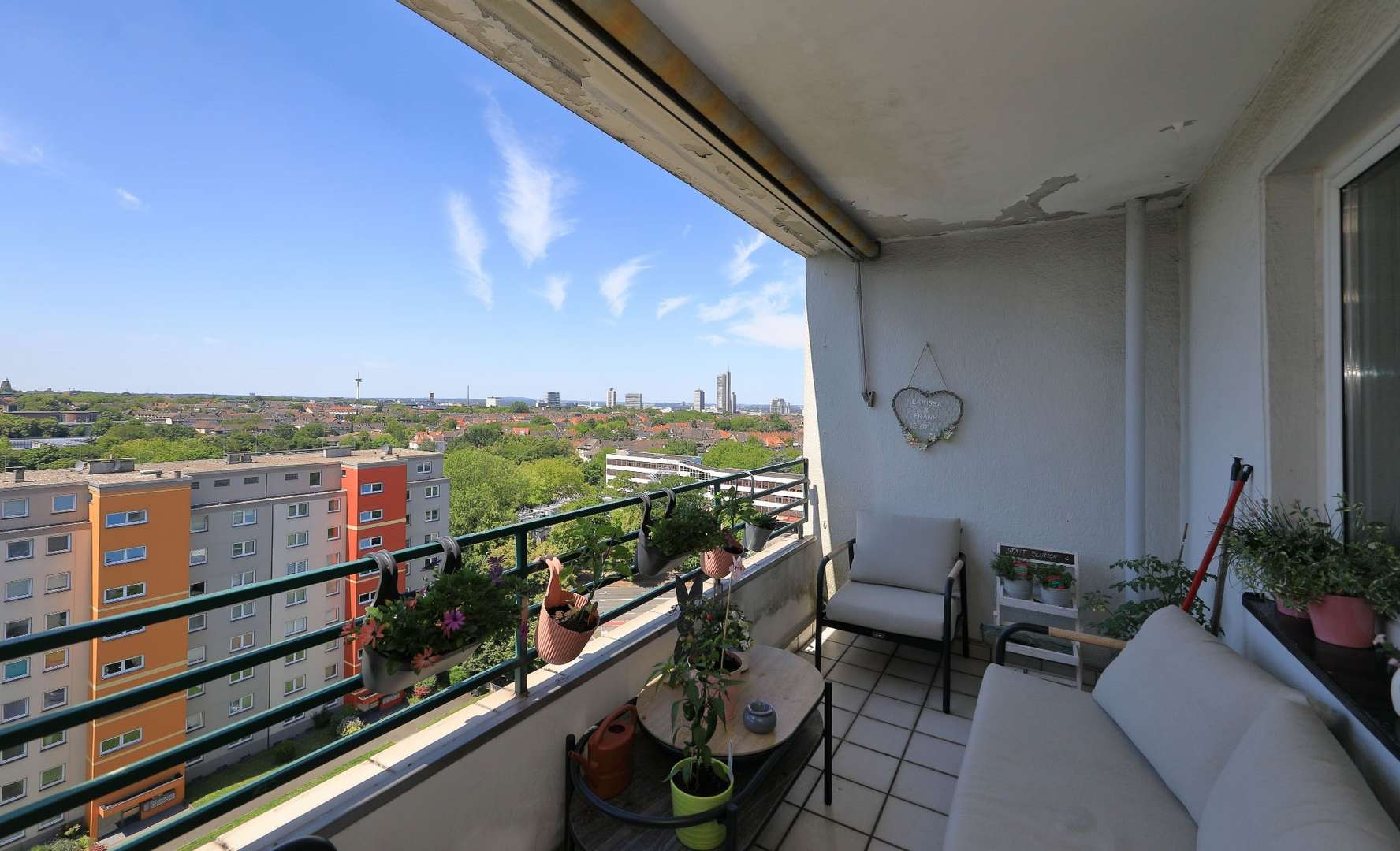 Balkon Balkon - Etagenwohnung in 45131 Essen mit 94m² kaufen