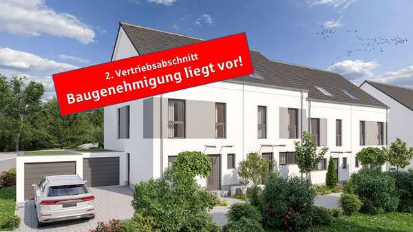 Bsp. Vorderansicht - Doppelhaushälfte in 45289 Essen mit 153m² kaufen