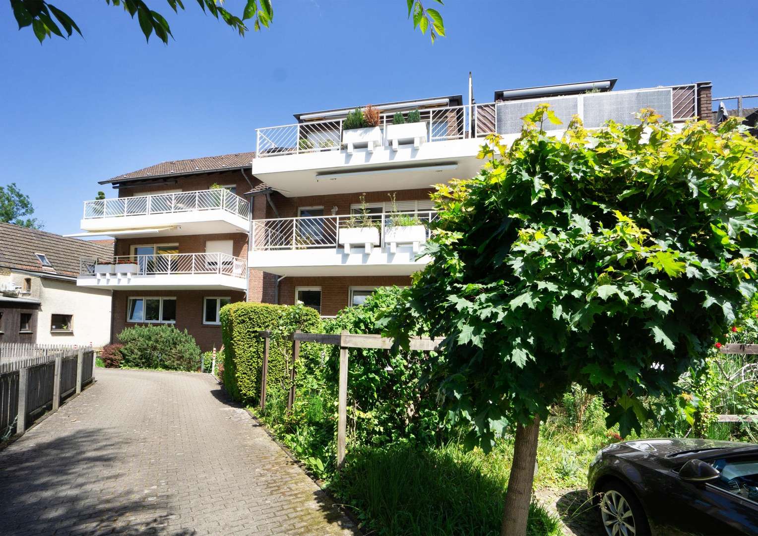 Haus von hinten - Etagenwohnung in 45481 Mülheim mit 67m² kaufen