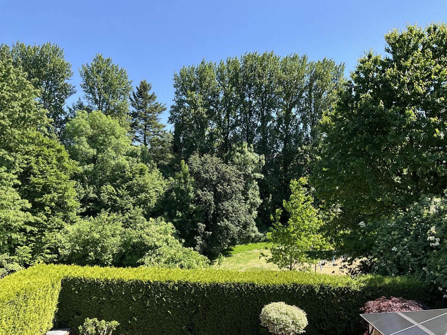 Ausblick vom Balkon Ausblick vom Balkon - Etagenwohnung in 45473 Mülheim mit 40m² als Kapitalanlage kaufen