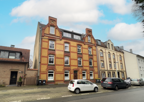 Hausansicht Hausansicht - Etagenwohnung in 45468 Mülheim mit 122m² als Kapitalanlage kaufen