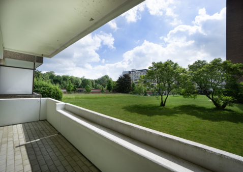 Ausblick Balkon - Etagenwohnung in 40474 Düsseldorf mit 85m² kaufen