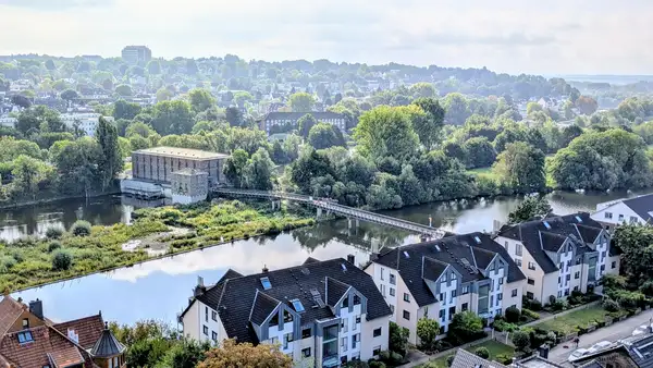 Über den Dächern von Mülheim – Ruhrblick inklusive