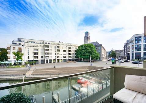 Ausblick auf die Ruhr im Sommer Ausblick auf die Ruhr im Sommer - Etagenwohnung in 45468 Mülheim mit 130m² kaufen