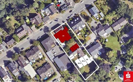 Bebauungsplan im Überblick - Reihenmittelhaus in 45478 Mülheim mit 193m² kaufen