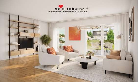 Visualisierung Wohnen Haus 89 B EG - Reihenmittelhaus in 45478 Mülheim mit 193m² kaufen