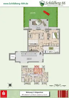 Schildberg 66 
Neubau von 17 Eigentumswohnungen