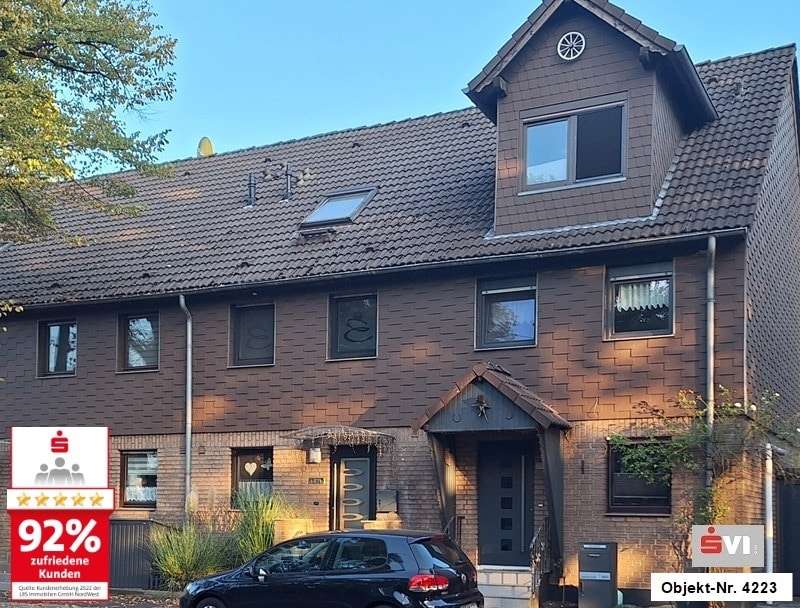 Vorderansicht Vorderansicht - Reihenmittelhaus in 46049 Oberhausen mit 115m² kaufen