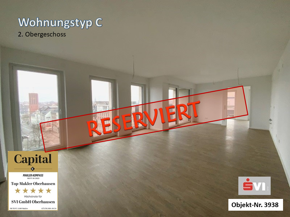 Reserviert 3938 - Etagenwohnung in 46145 Oberhausen mit 60m² mieten