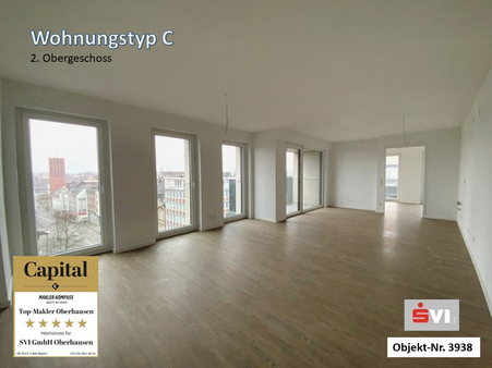Wohnbereich - Etagenwohnung in 46145 Oberhausen mit 60m² mieten