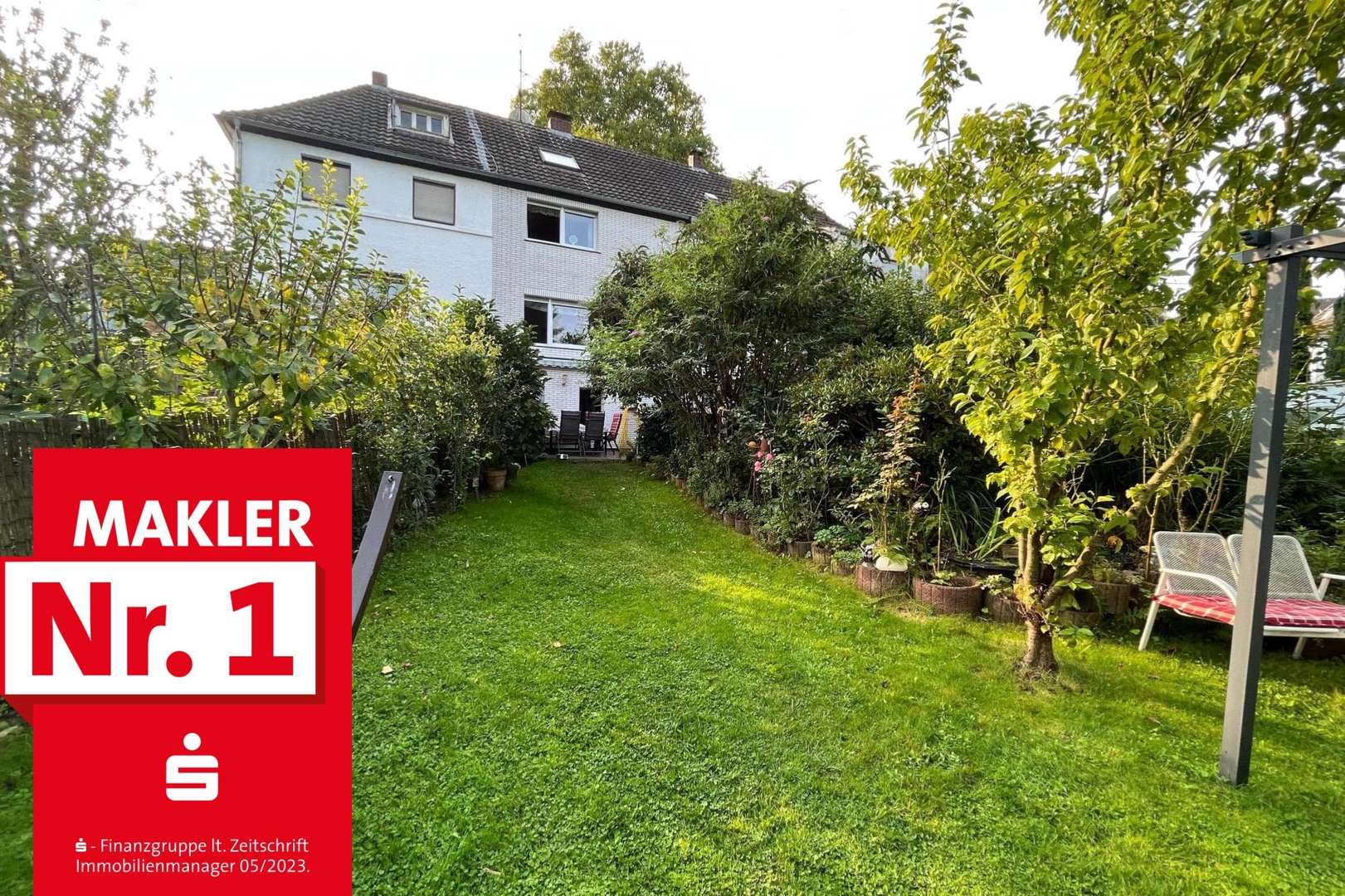 Garten - Reihenmittelhaus in 51379 Leverkusen mit 111m² kaufen