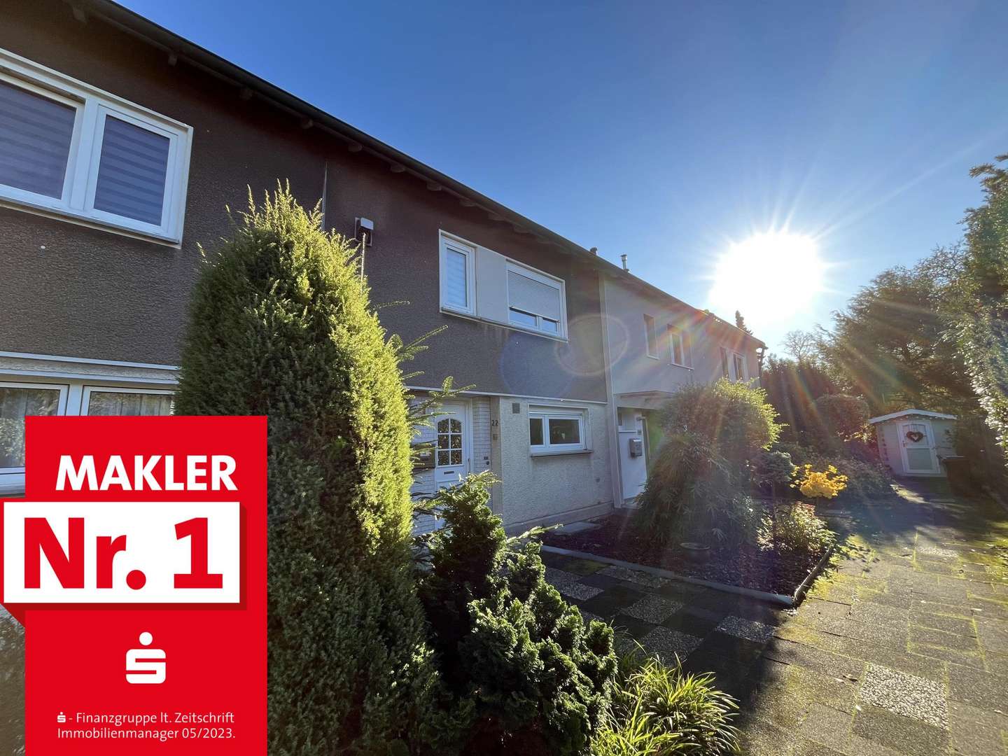 Außenansicht - Reihenmittelhaus in 51373 Leverkusen mit 92m² kaufen