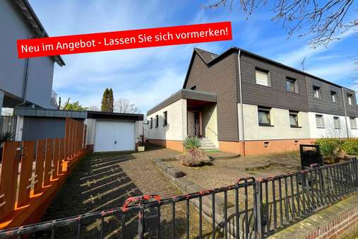 Frontansicht - Doppelhaushälfte in 51377 Leverkusen mit 125m² kaufen