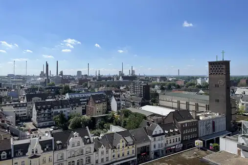 Mit Blick auf dem Dom