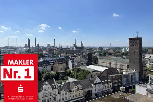 Mit Blick auf dem Dom