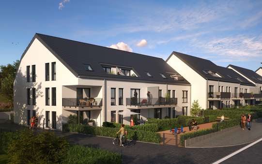 Außenansicht - Erdgeschosswohnung in 51375 Leverkusen mit 89m² kaufen