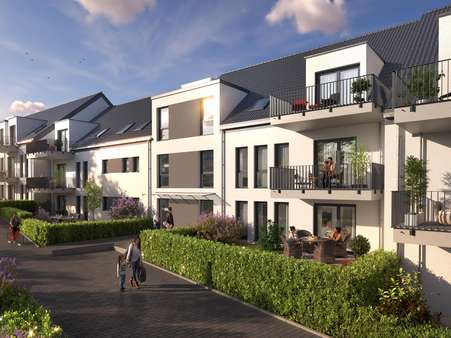 Außenansicht - Erdgeschosswohnung in 51375 Leverkusen mit 89m² kaufen