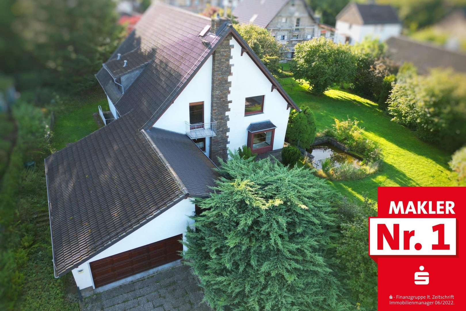 Luftaufnahme - Einfamilienhaus in 51519 Odenthal mit 217m² kaufen