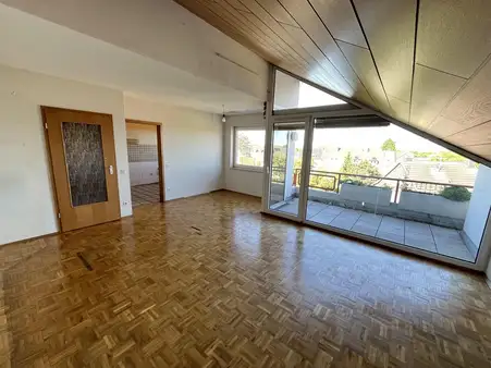 Mit Loggia und toller Aussicht