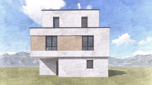 Außenansicht Außenansicht - Zweifamilienhaus in 53909 Zülpich mit 137m² kaufen