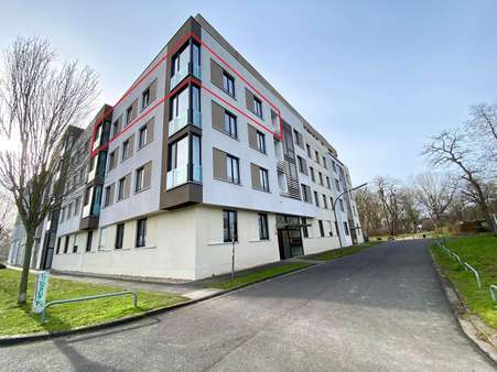 Lage der beiden Wohneinheiten - Etagenwohnung in 50674 Köln mit 142m² kaufen