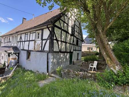 Rückansicht Rückansicht - Doppelhaushälfte in 51674 Wiehl mit 108m² kaufen